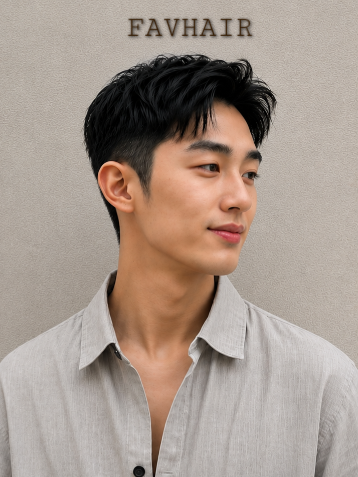 남성 소프트 리젠트 컷